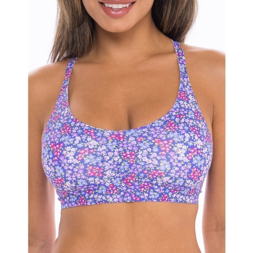 NO Boundaries Juniors Wire Free Bonded Racerback Bra‎